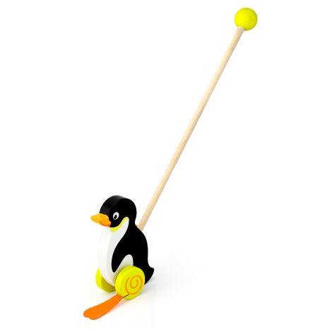 Jucarie de impins, Pinguin, Viga