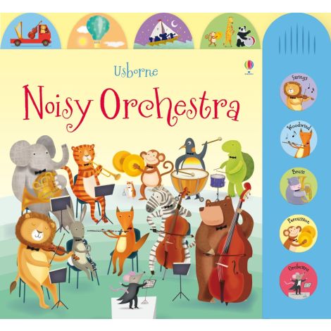 Carte cu sunete Noisy Orchestra, Usborne